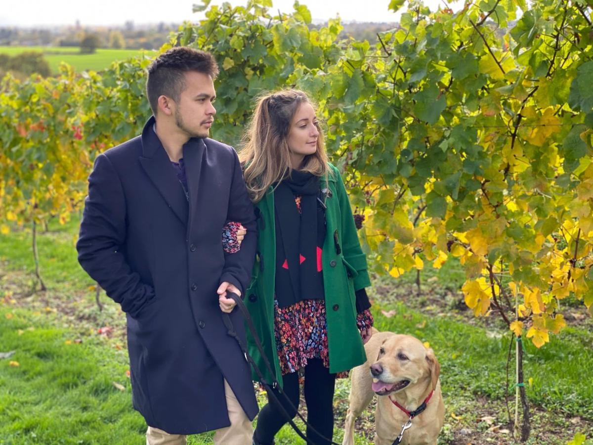 Hencote Vineyard Glamping Village Shrewsbury Bagian luar foto